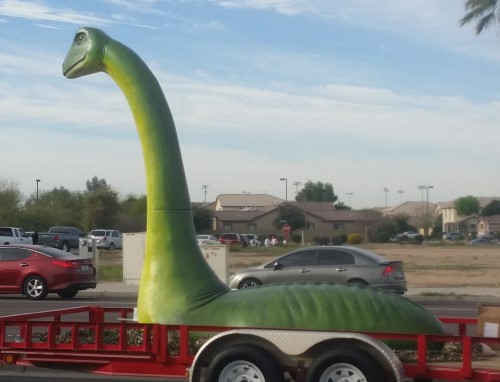 Nessie at the parade